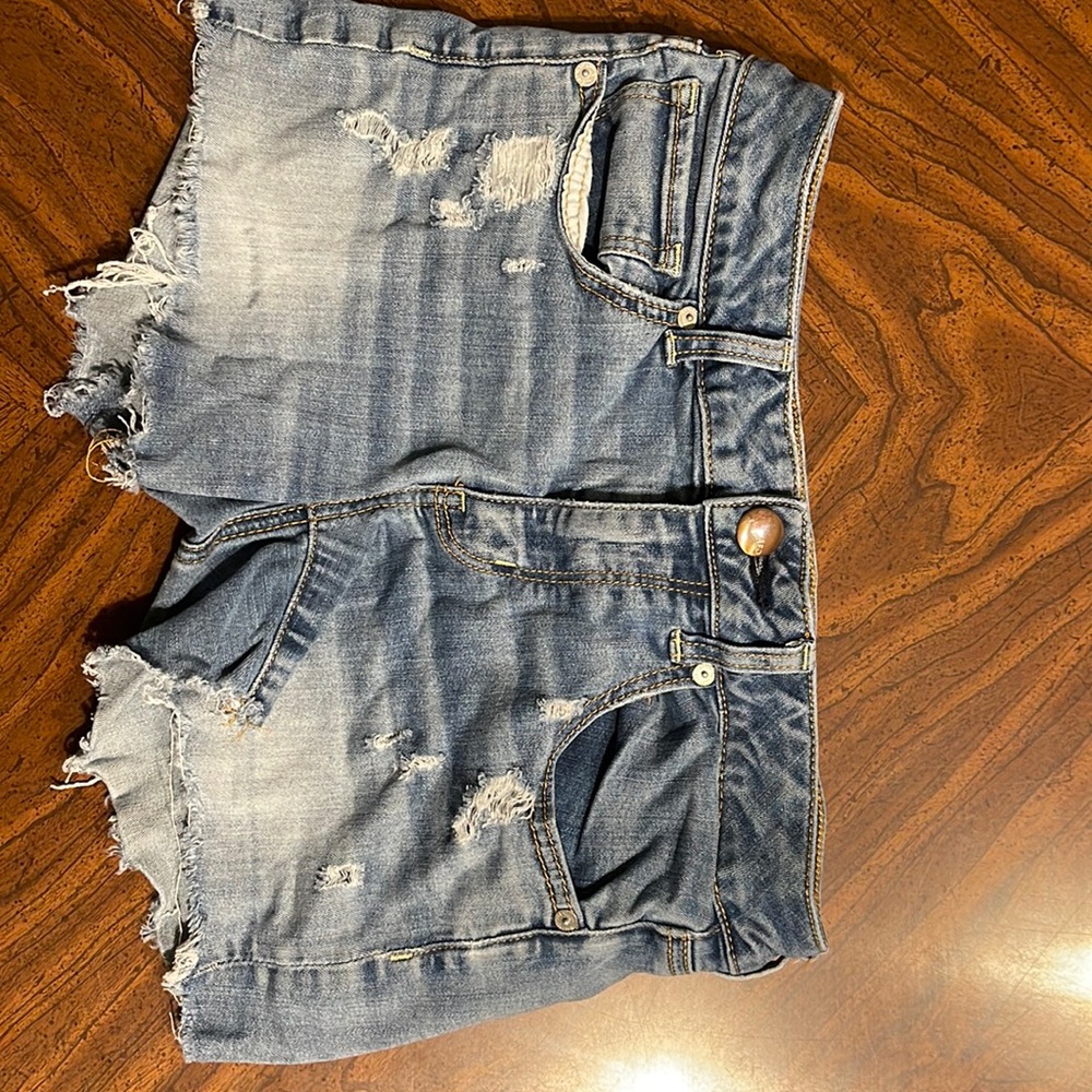 American Eagle Mid-Rise Denim Shorts